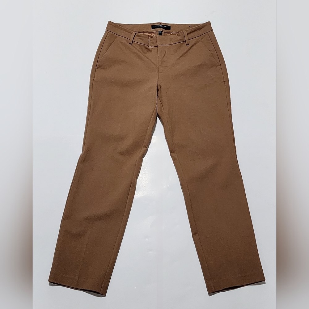 Liverpool Los Angeles Women's Tan Stretch Knit Trouser